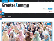 Tablet Screenshot of greaterjammu.com